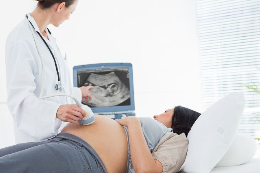Como é o ultrassom para diagnóstico?